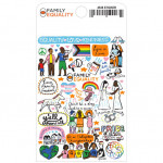 Julia Gash: Family Equality Vinyl Sticker