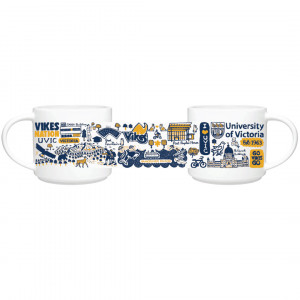 Julia Gash: UVic 16oz Riviera Mug