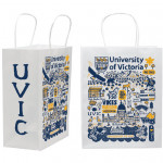 Julia Gash: UVic Kraft Paper Tote Gift Bag