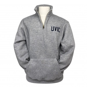 Unisex UVIC Core 1/4 Zip- Grey
