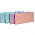 Pressboard Card Holder - 6 Pkt Pastel