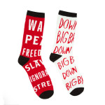 Out of Print 1984 Socks (Unisex Small)