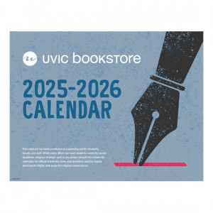 UVic Bookstore Calendar 2025/26 (Spiral Bound)