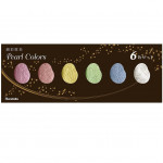 Kuretake Pearl Colors Gansai Tambi Paint 6 Set