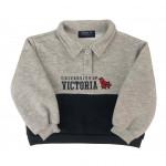Kid's UVIC Block Rugby Sweatshirt