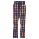 UVIC Women's Flannel Pajamas (Navy/Orange)