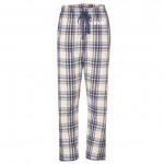 UVIC Women's Flannel Pajamas (Orange Indigo)