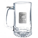 UVic 15oz Sports Mug with Thumb Piece & Pewter Crest