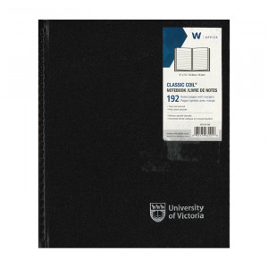 UVIC Crest Coil Composition Notebook