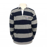 UVIC Rugby Jersey- Navy/Grey Stripe