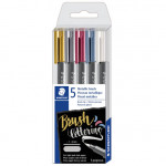 Staedtler Metallic Bullet Point Pens - 5pk