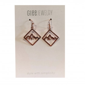 Glee Jewelry-Snow Cap earrings