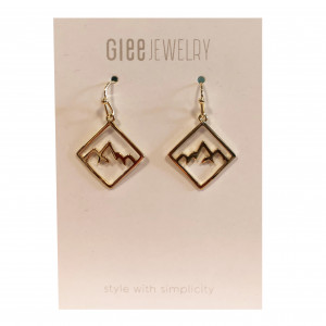 Glee Jewelry-Snow Cap earrings