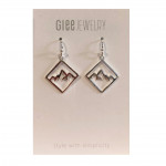 Glee Jewelry-Snow Cap earrings