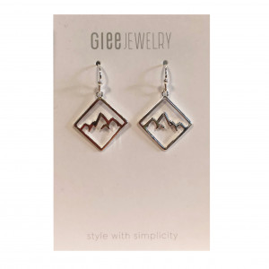 Glee Jewelry-Snow Cap earrings