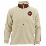 UVIC Sherpa Jacket- Natural/Burgundy