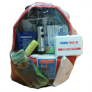 Earthquake kit - Pacific First Aid 72 hour