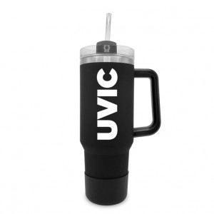 UVIC 40oz Tumbler w/Handle & Straw