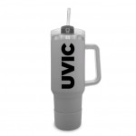 UVIC 40oz Tumbler w/Handle & Straw
