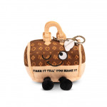 Punchkins Charm: "Fake it Til You Make it" Purse Plush Bag Charm