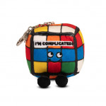 Punchkins Charm: "It's Complicated" Cube Plush Bag Charm