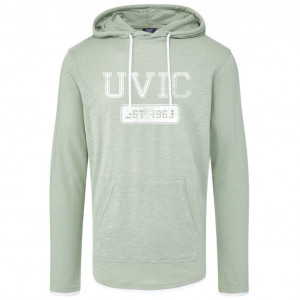 UVIC Miles Slub Hooded Tee- Green