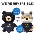 I (Heart) UVIC Reversible Eco Plush