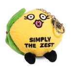 Punchkins Charm "Simply the Zest" lemon Plush Bag Charm