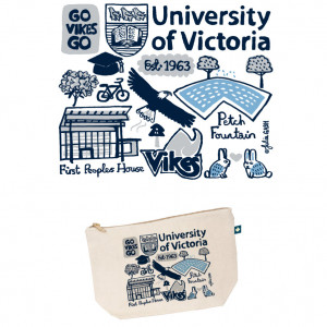 Julia Gash: UVIC Large Zipper Pouch
