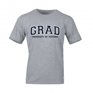 UVIC Grad Tee- Grey