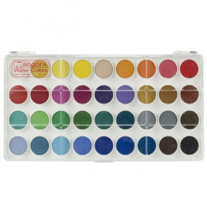 Angora Opaque Watercolour Paint Set (36)