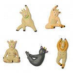 Goat Yoga Magnets (Set of 5)