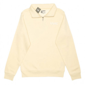 UVIC Cocoburry 1/4 Zip- Ivory