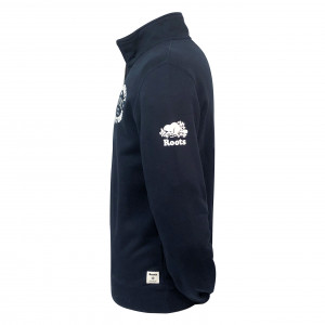 UVIC Roots 1/4 Zip Stein - Navy