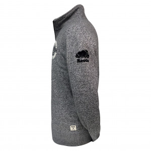 UVIC Roots 1/4 Zip Stein - Salt & Pepper