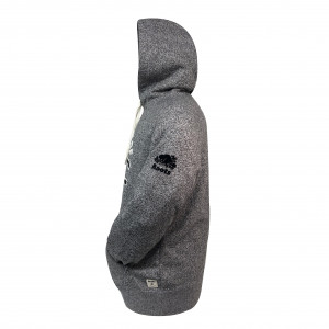 UVIC Roots Original Kanga Hoodie - Salt & Pepper