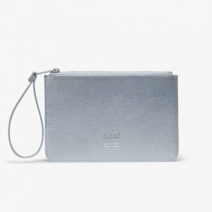 Herschel | Edessa Vegan Pouch (Metallic Silver)
