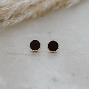 Glee Posh Onyx Studs