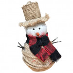 Jute Snowman Ornament