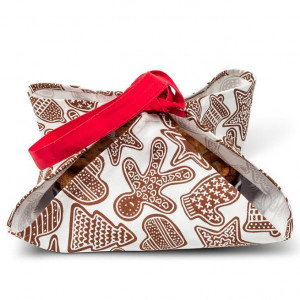 Food Carrier Wrap | Gingerbread