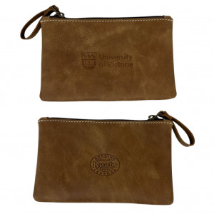 Roots Leather | Medium Zip Pouch
