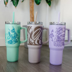 40oz Insulated Tumbler w/ Straw (variety)