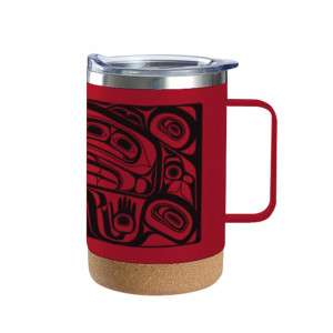 Native Northwest Cork base travel Mug w/ Handle (16oz)