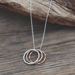 Glee Mod Necklace Silver/Gold/RoseGold