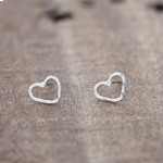 Glee Amore Heart Studs