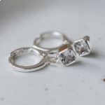 Glee Prism Hoops Clear