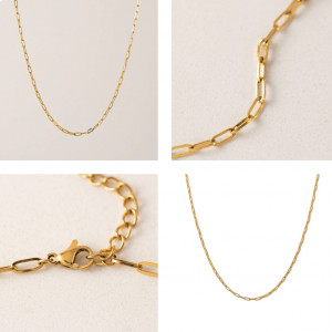 Paperclip Chain Necklace | Lover's Tempo