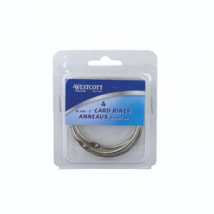 Westcott Loose Leaf Rings (2" dia.) - 4/pack