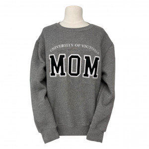 UVIC 'Mom' Crewneck - Grey