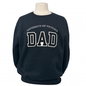 UVIC Dad Crewneck | Navy